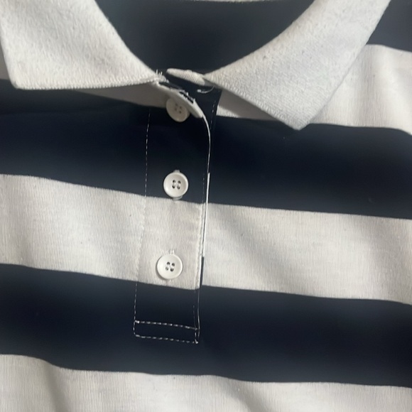 Striped long sleeve cropped top - Picture 2 of 4